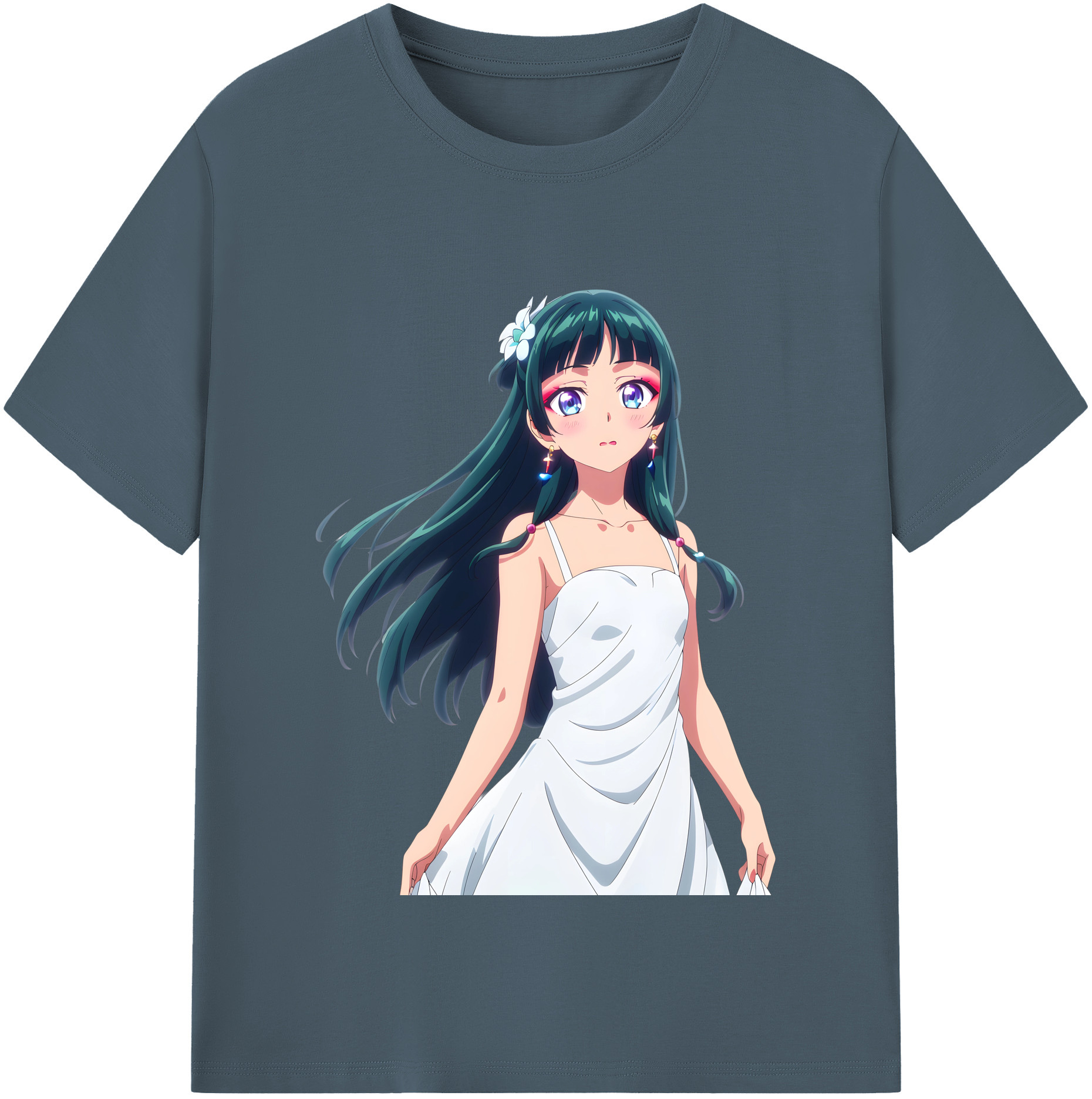（画像用） 薬屋のひとりごと The Apothecary Diaries 綿100％半袖Tシャツ（フロントプリント）